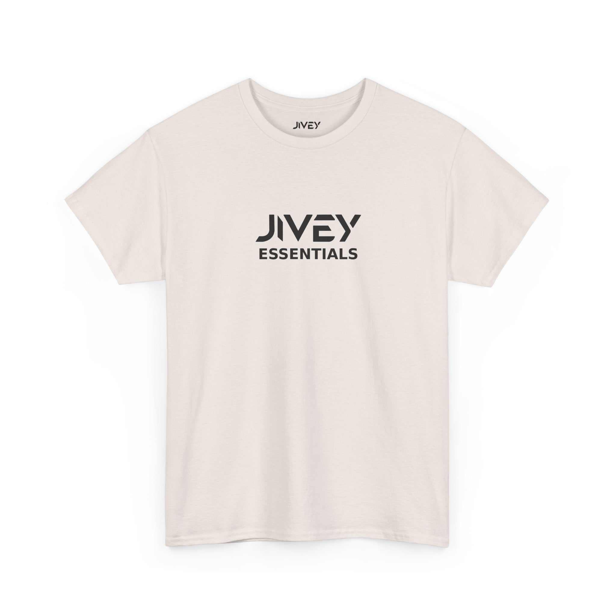 JIVEY Essentials Unisex Heavy Cotton Durable Washable Tee