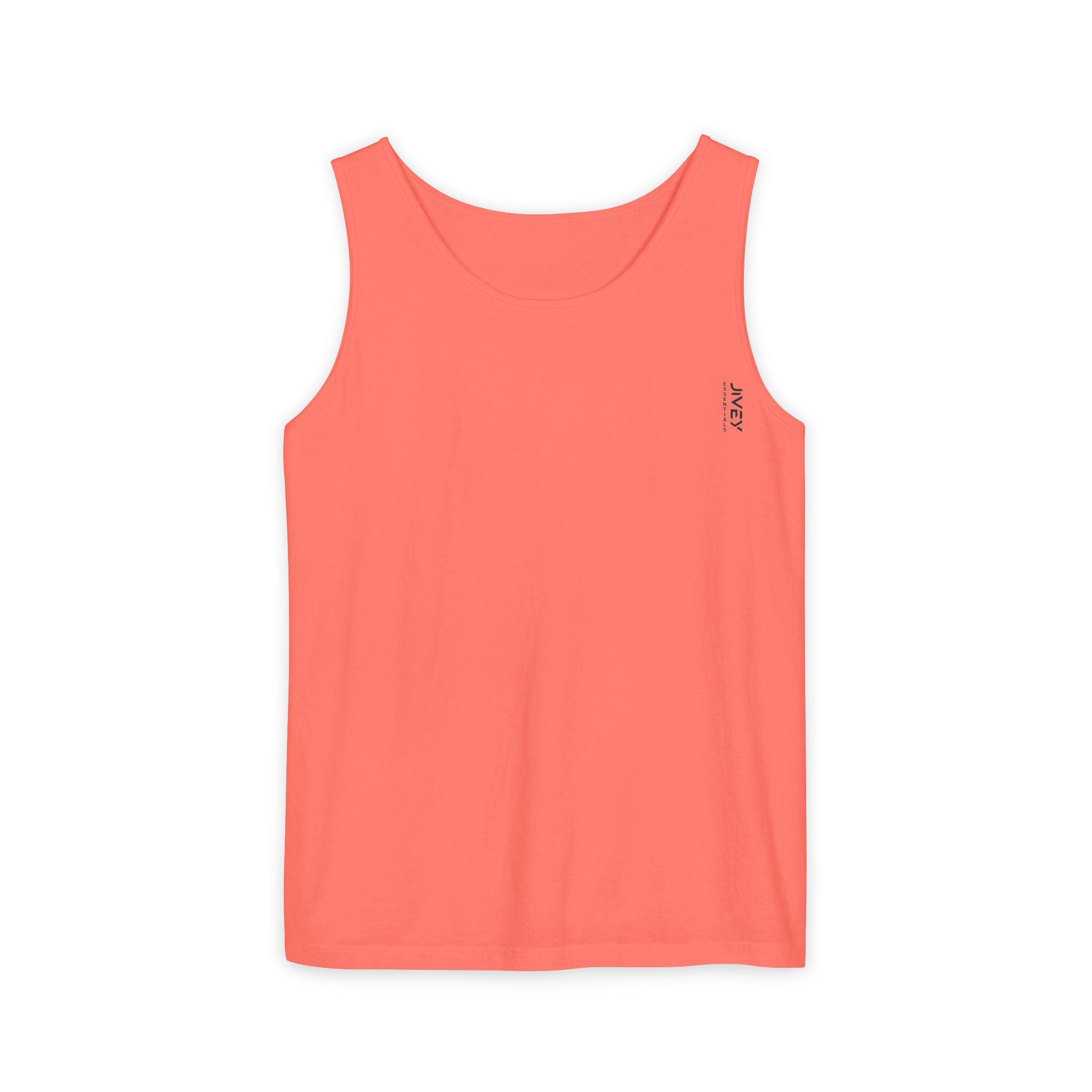 JIVEY Essentials Unisex Relaxed-fit Light Garment-Dyed Tank Top