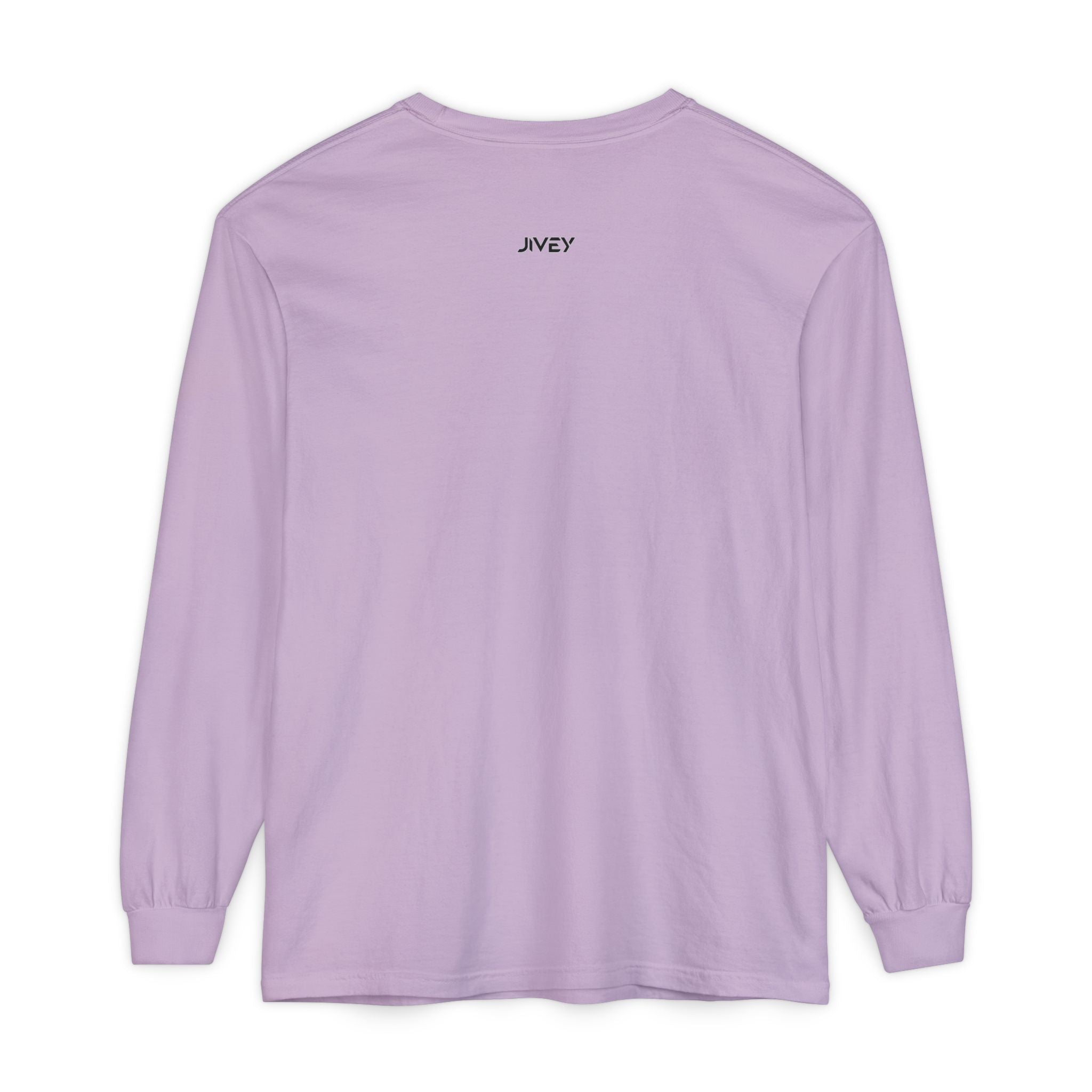 JIVEY Eminent Unisex Garment-dyed Long Sleeve Shirt