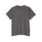 JIVEY Essentials Unisex Heavy Cotton Pocket Tee