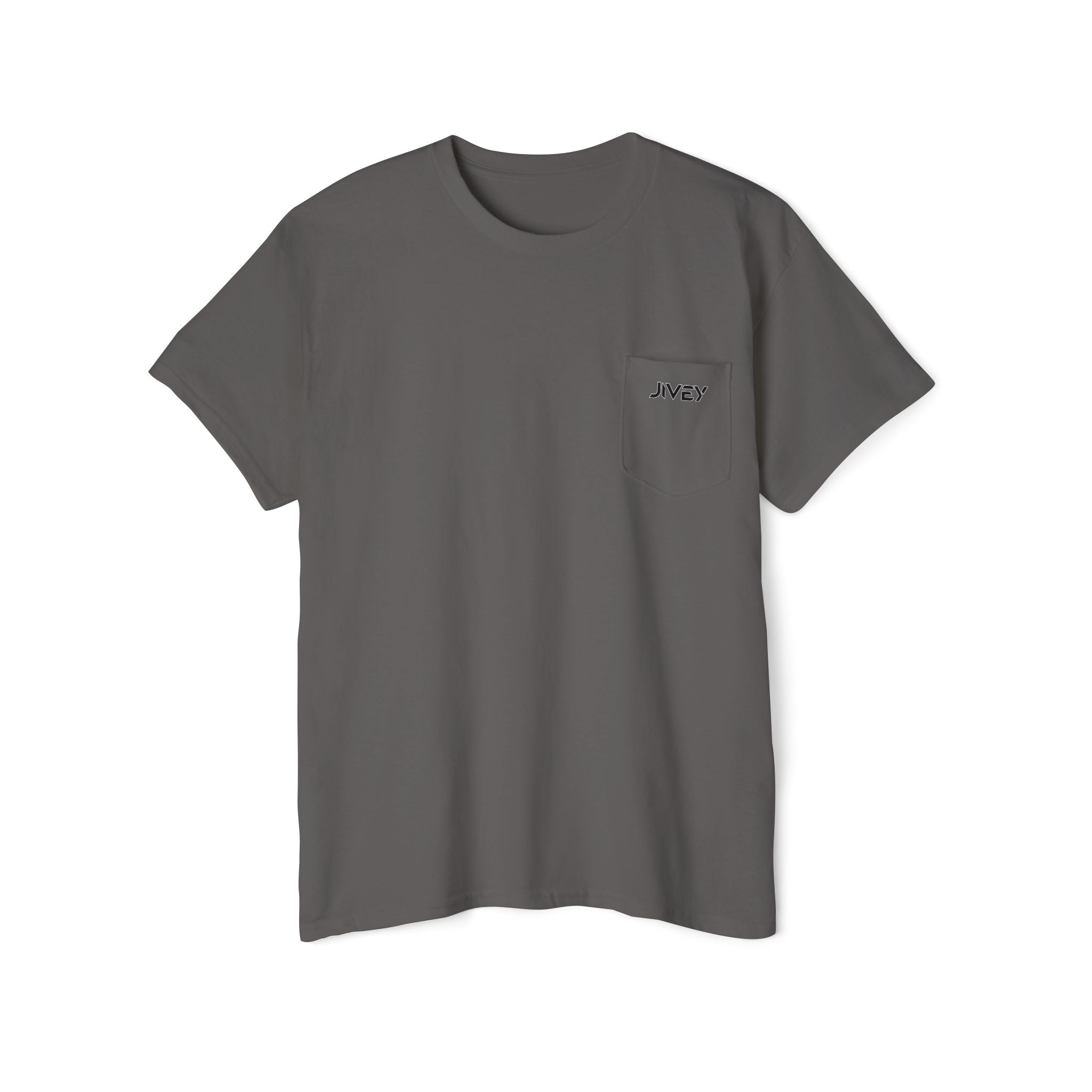 JIVEY Essentials Unisex Heavy Cotton Pocket Tee