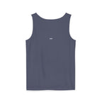 JIVEY Essentials Unisex Relaxed-fit Dark Garment-Dyed Tank Top