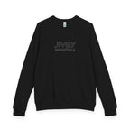 JIVEY Essentials Unisex French Terry Raglan Crewneck Sweatshirt