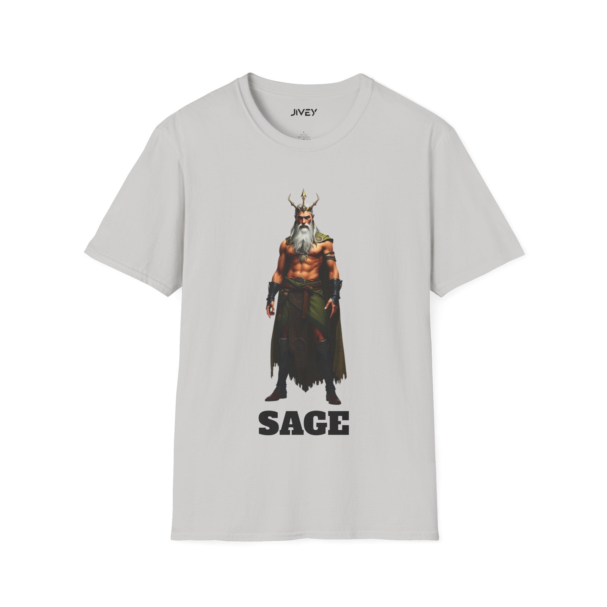 Sage Superhero Softstyle Tee