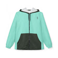 JIVEY Essentials Unisex Light-fabric Windbreaker Aquamarine Jacket