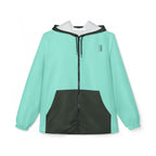 JIVEY Essentials Unisex Light-fabric Windbreaker Aquamarine Jacket