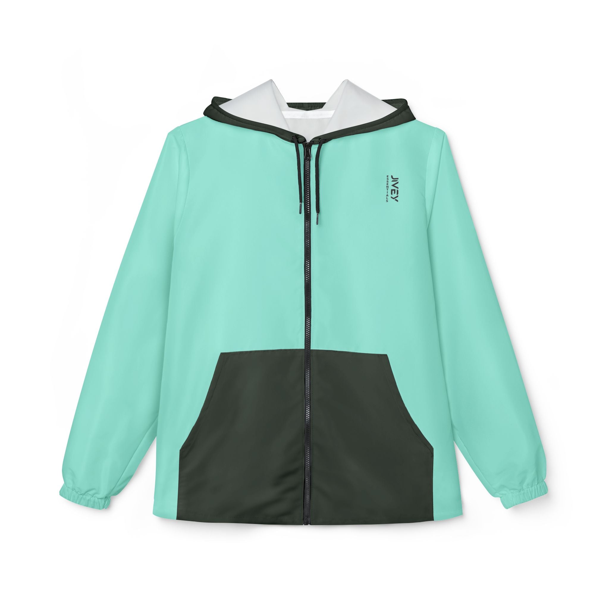 JIVEY Essentials Unisex Light-fabric Windbreaker Aquamarine Jacket