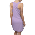 JIVEY Eminent Light-fabric Sporty-fit Mauve Racerback Dress