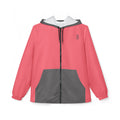 JIVEY Essentials Unisex Light-fabric Windbreaker Pastel Red Jacket