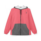 JIVEY Essentials Unisex Light-fabric Windbreaker Pastel Red Jacket