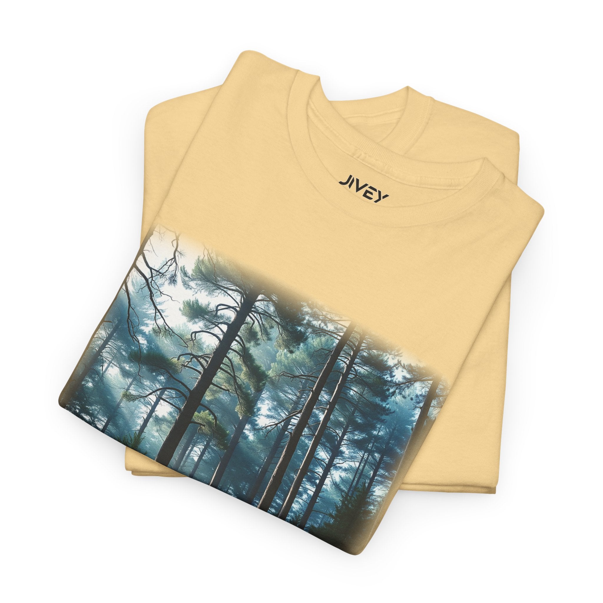 Boreal Forest Canadian Identity Unisex Heavy Cotton Tee