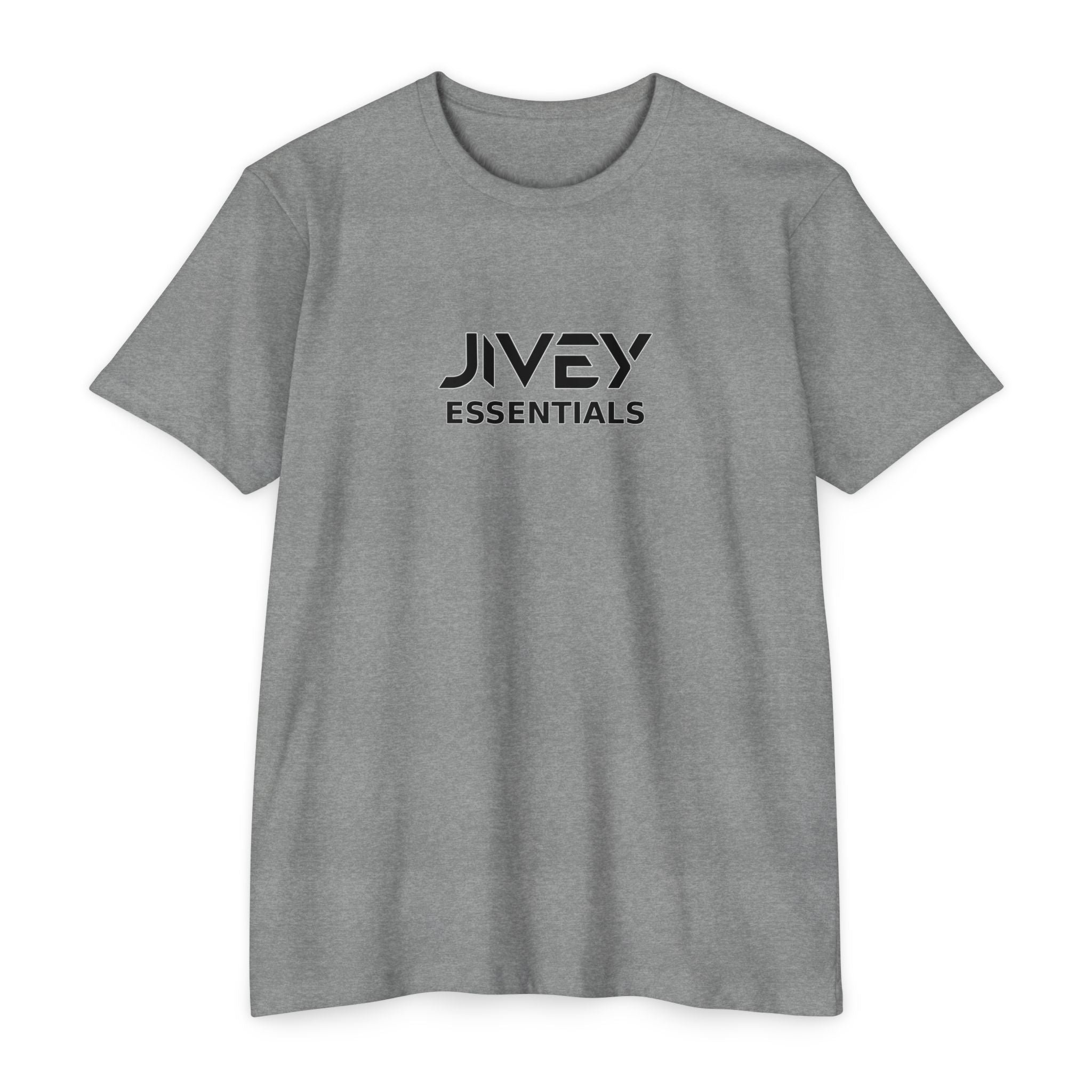JIVEY Essentials Unisex CVC Soft Breathable Durable Jersey T-shirt