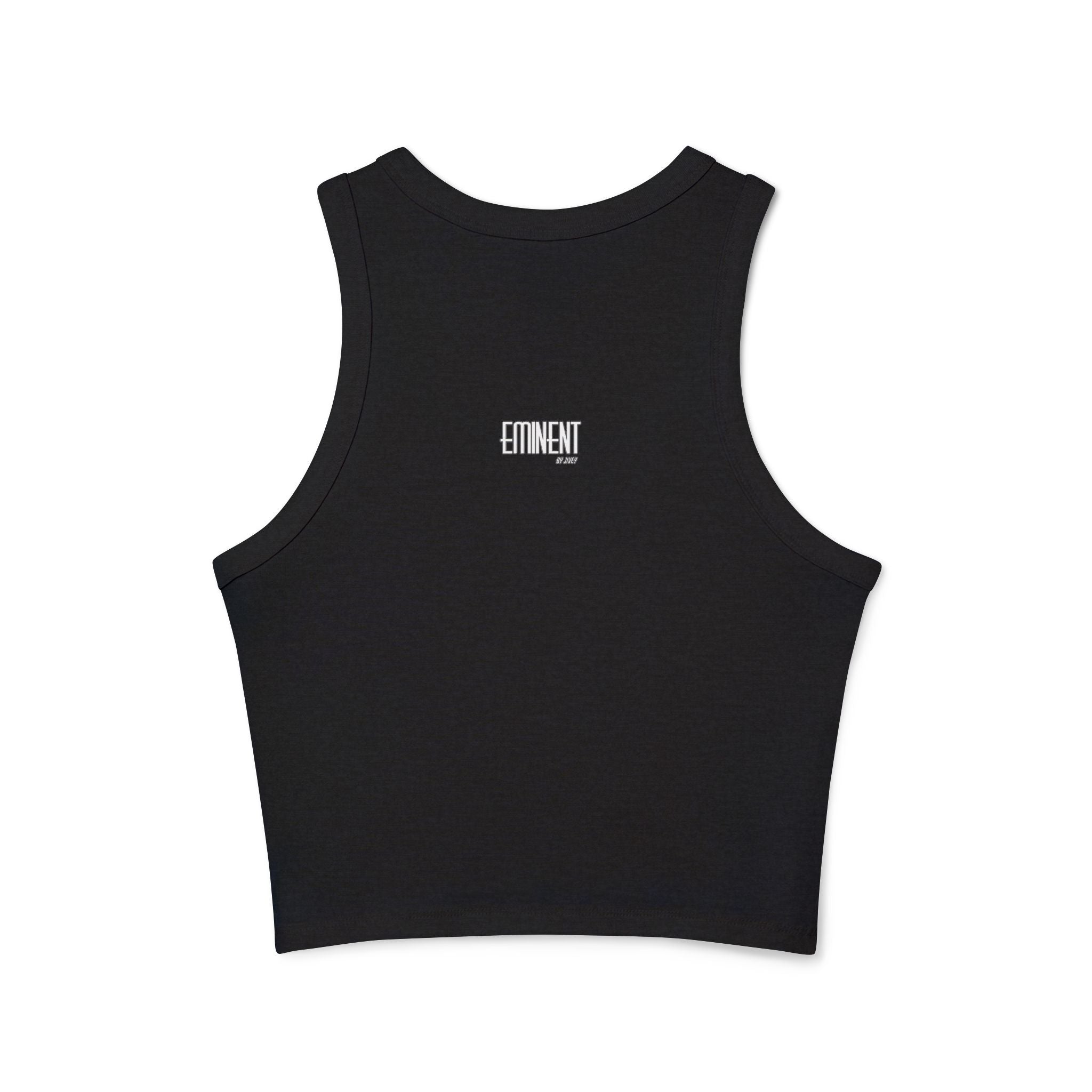 JIVEY Eminent Women's Light-fabric Micro Rib Racer Tank Top