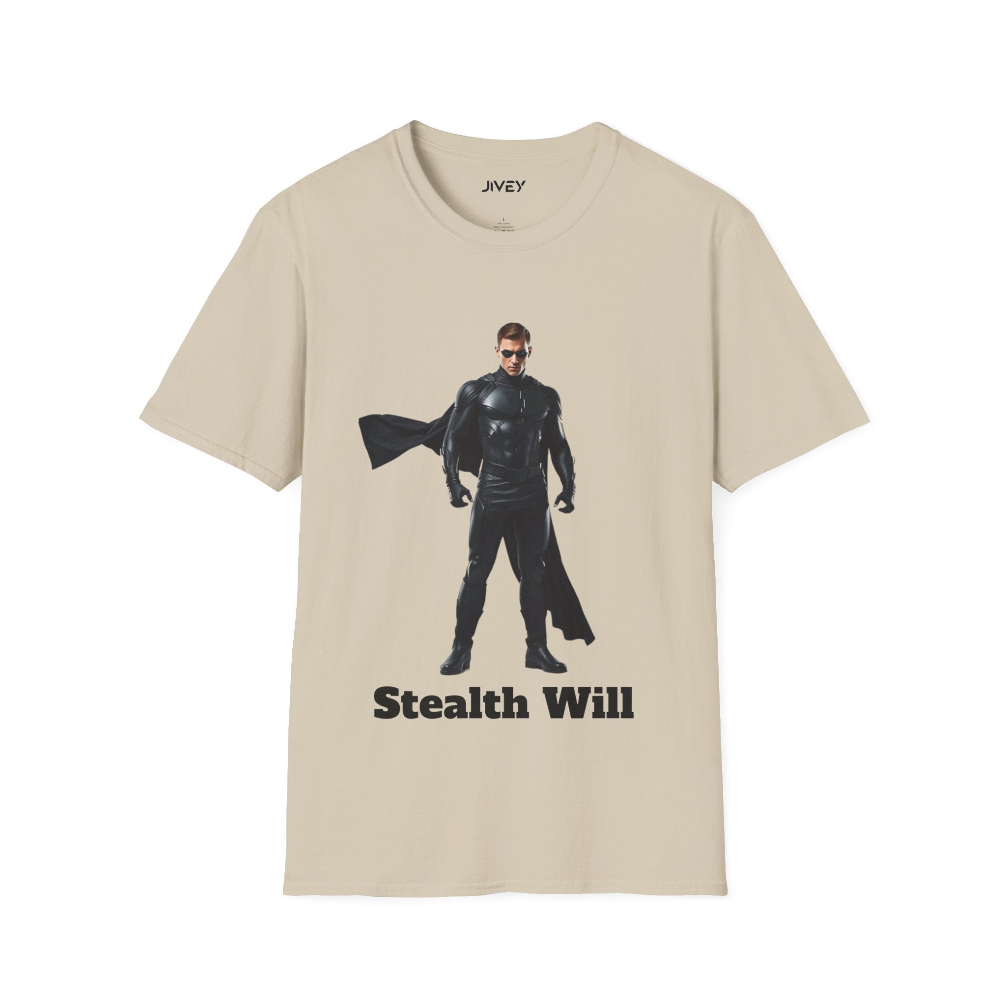 Stealth Will Superhero Softstyle Tee