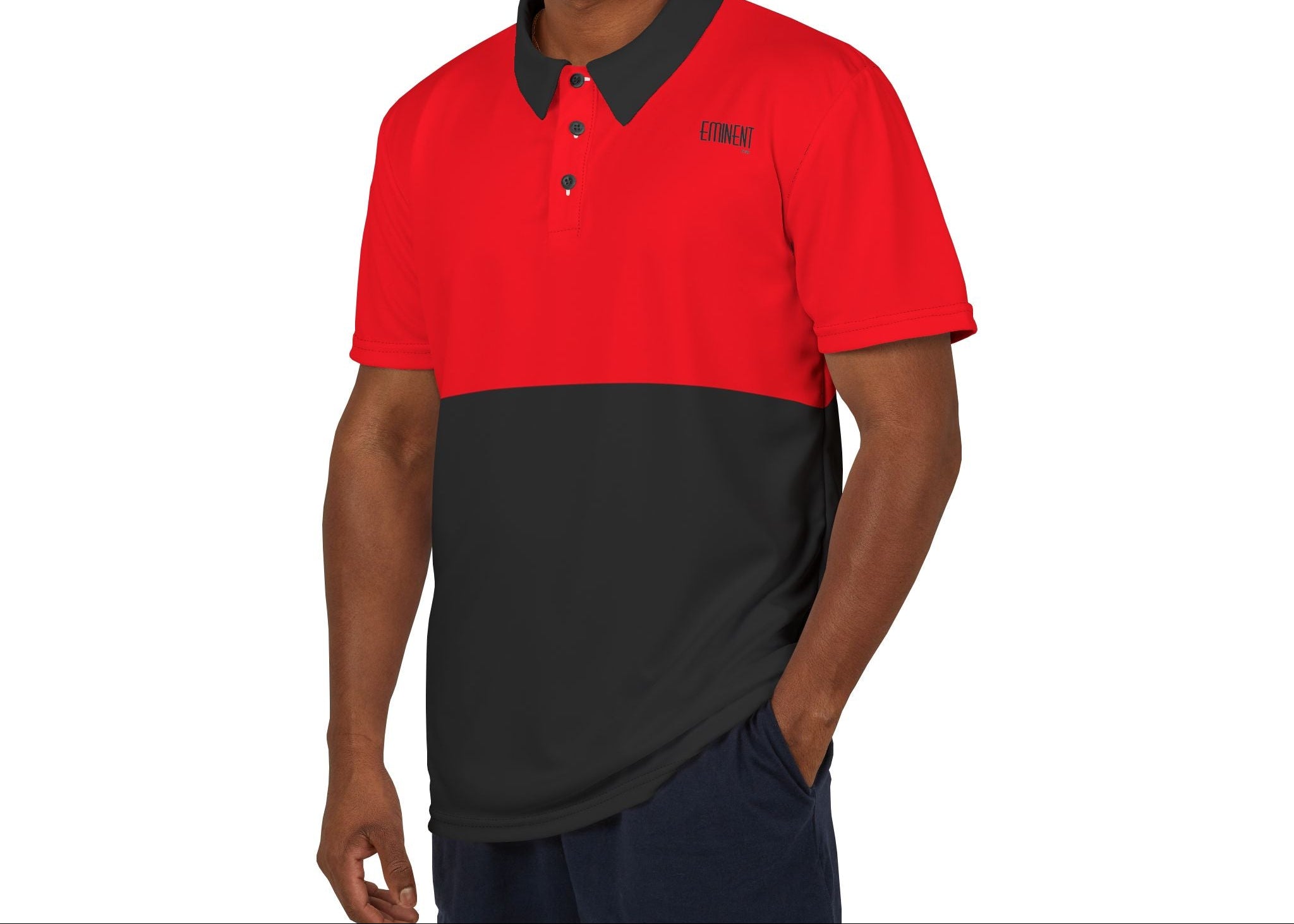 JIVEY Eminent Power of Bold Unisex Polo Shirt