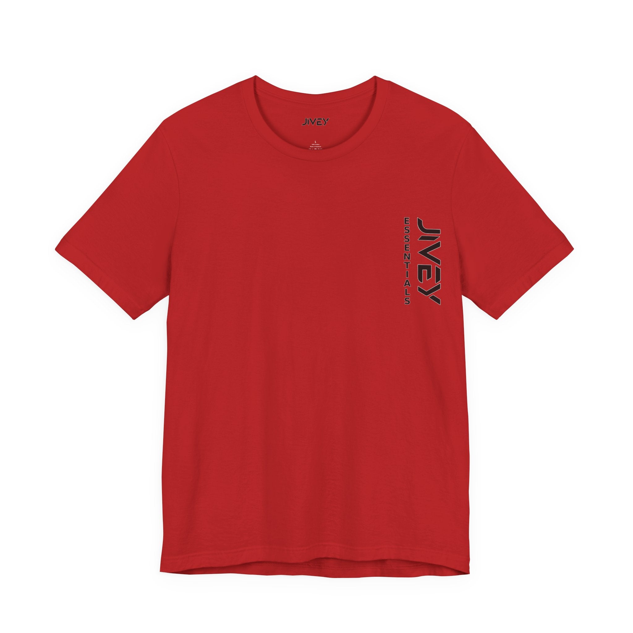 JIVEY Essentials Unisex Jersey Short Sleeve Soft Cotton Tee