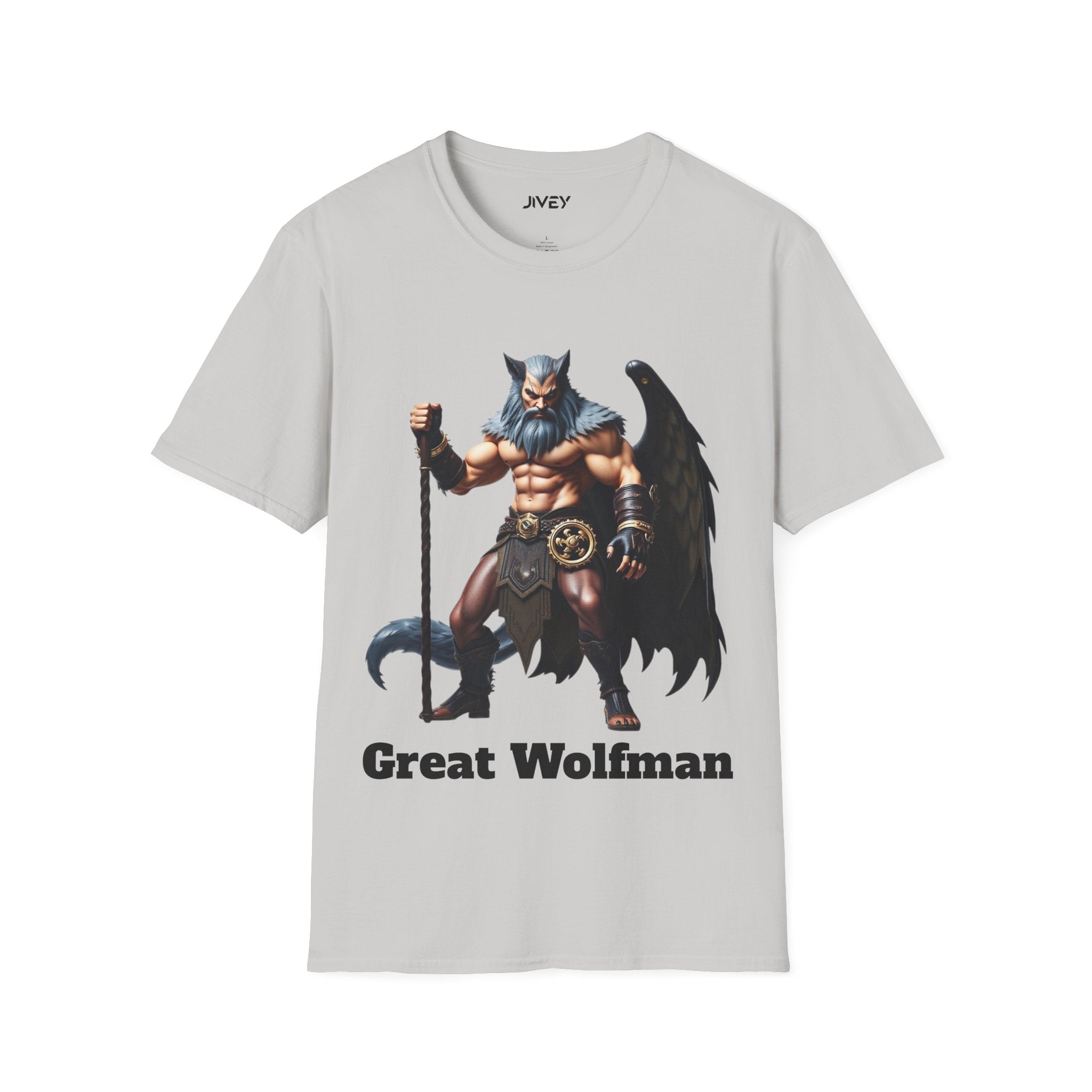 Great Wolfman Superhero Softstyle Tee