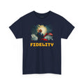 Pledge of Allegiance Oil Paint Unisex Heavy Cotton Tee