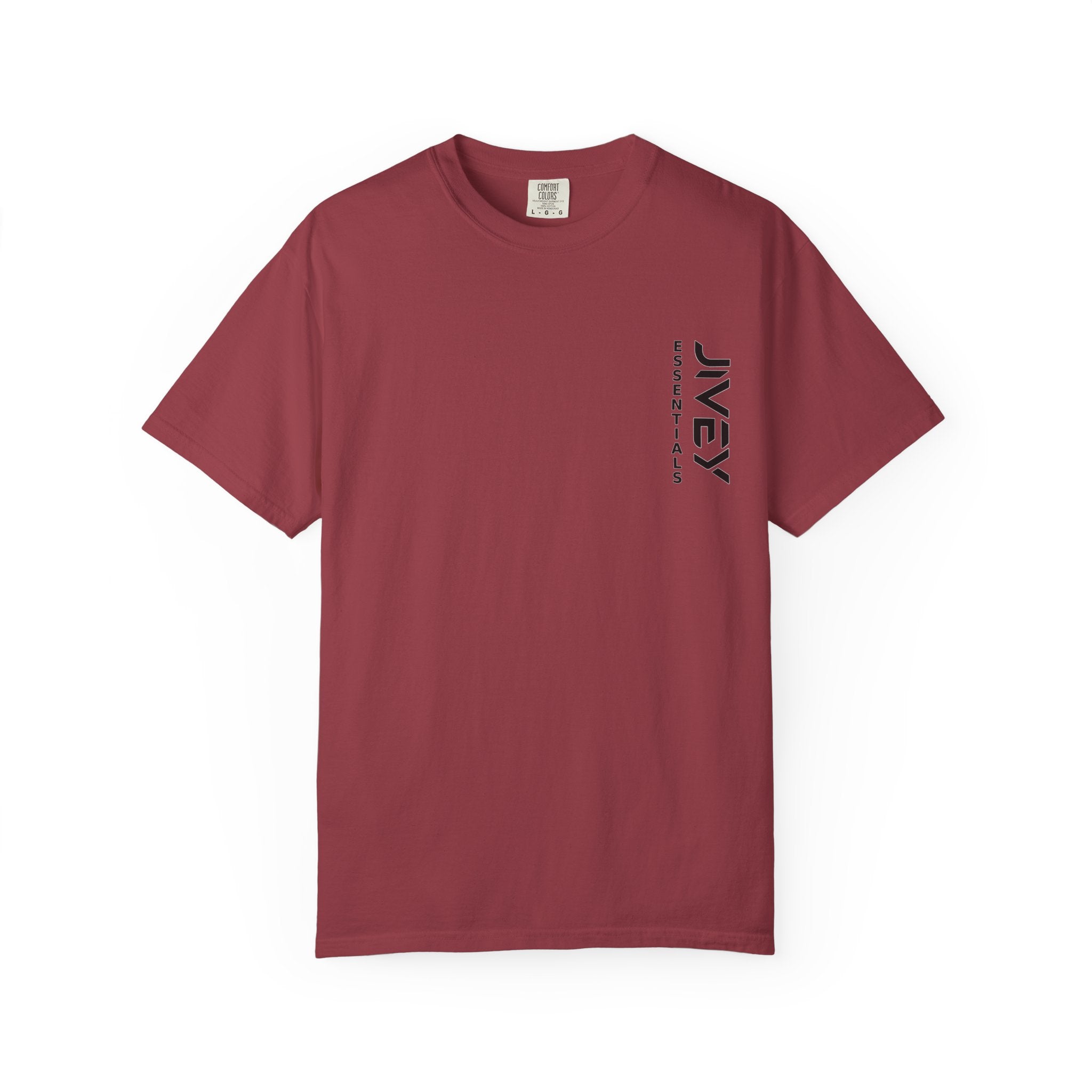 JIVEY Essentials Unisex Garment-Dyed Durable Ring-spun Cotton T-shirt