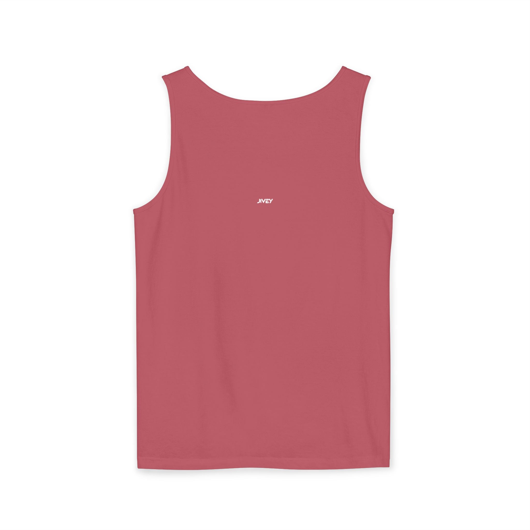 JIVEY Essentials Unisex Relaxed-fit Dark Garment-Dyed Tank Top