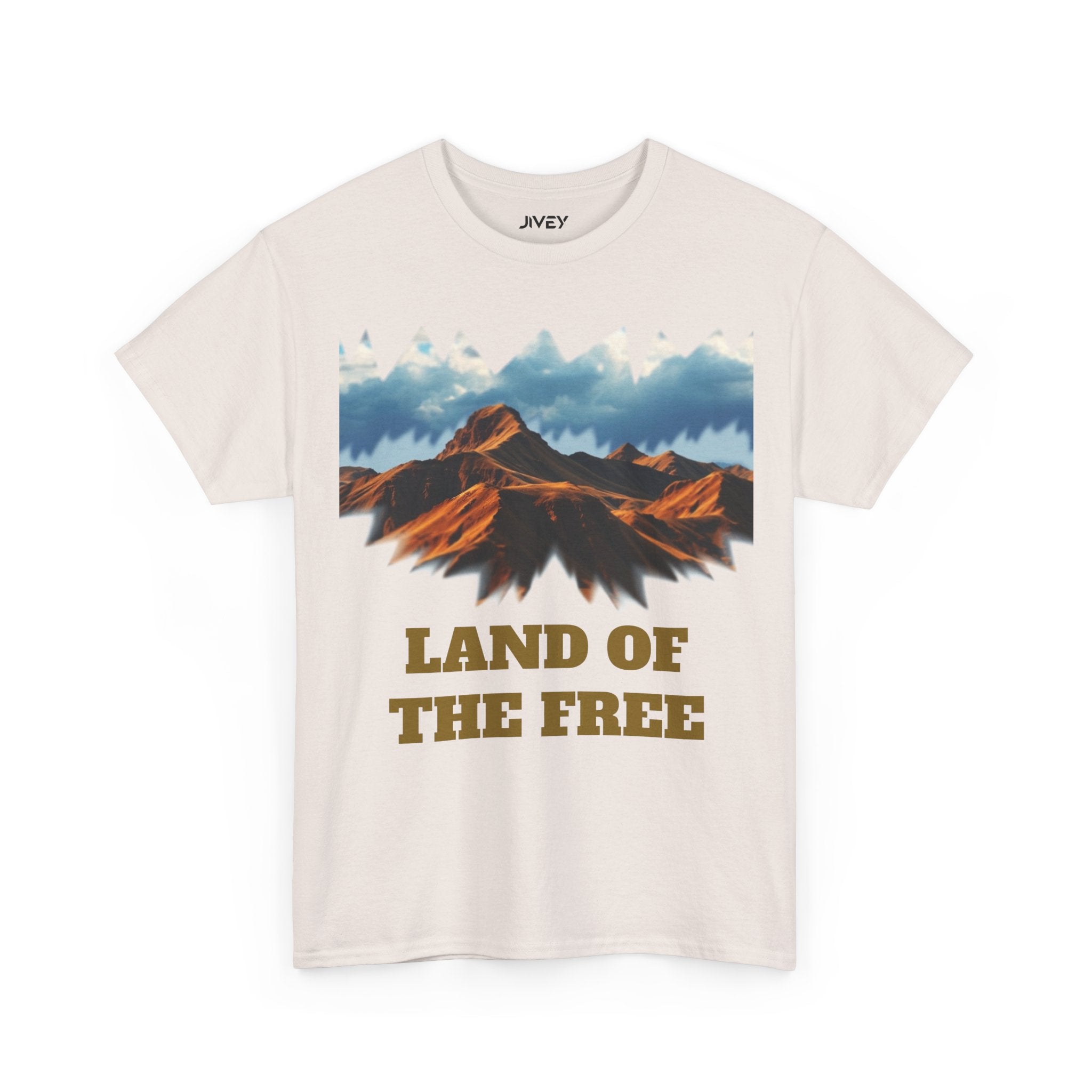 Land of the Free Unisex Heavy Cotton Tee