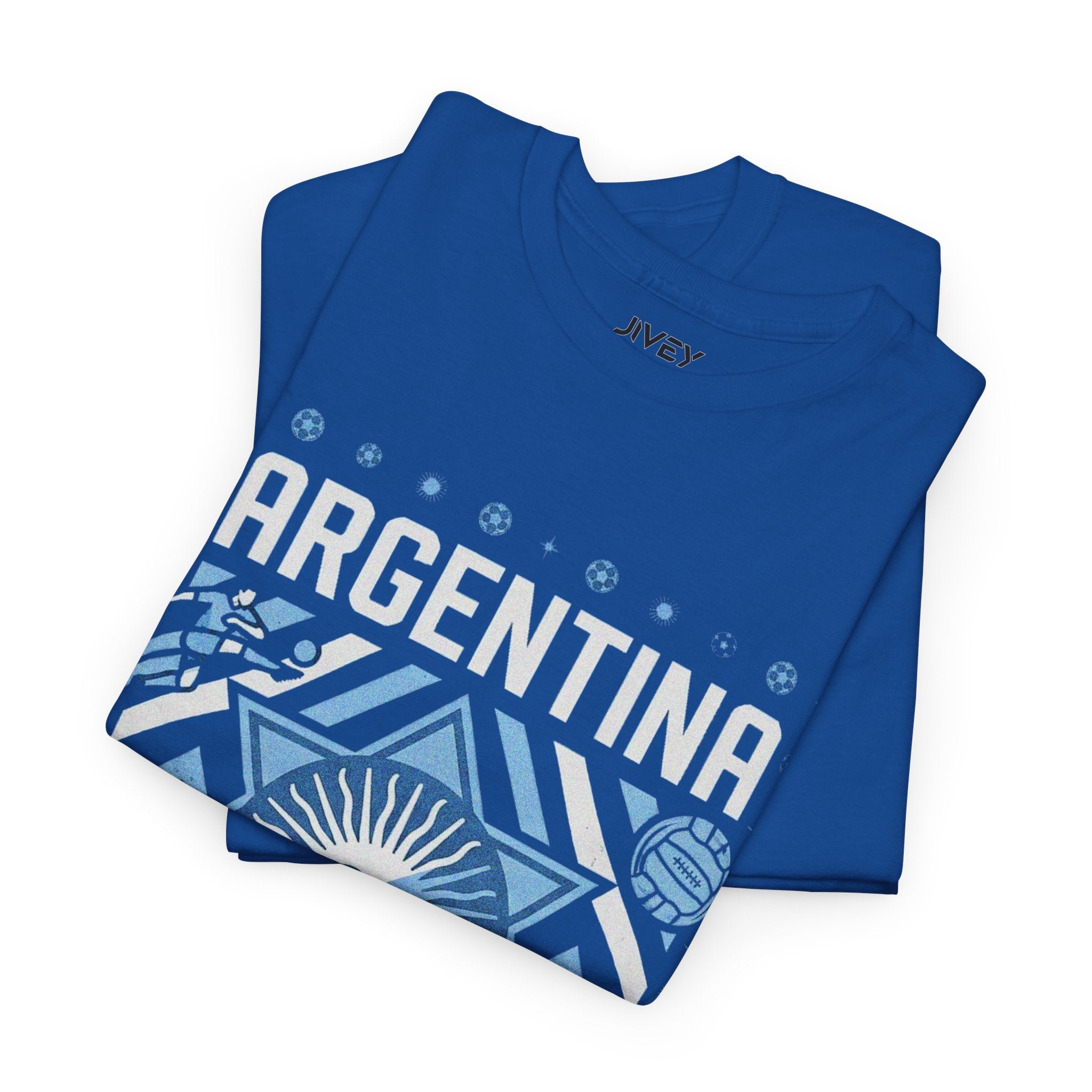 Argentina Raising Sun Soccer Fan Tee