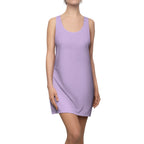 JIVEY Eminent Light-fabric Sporty-fit Mauve Racerback Dress