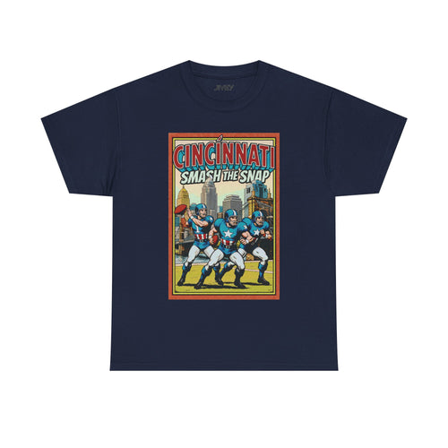 Cincinnati Smash Comic  Football T-shirt