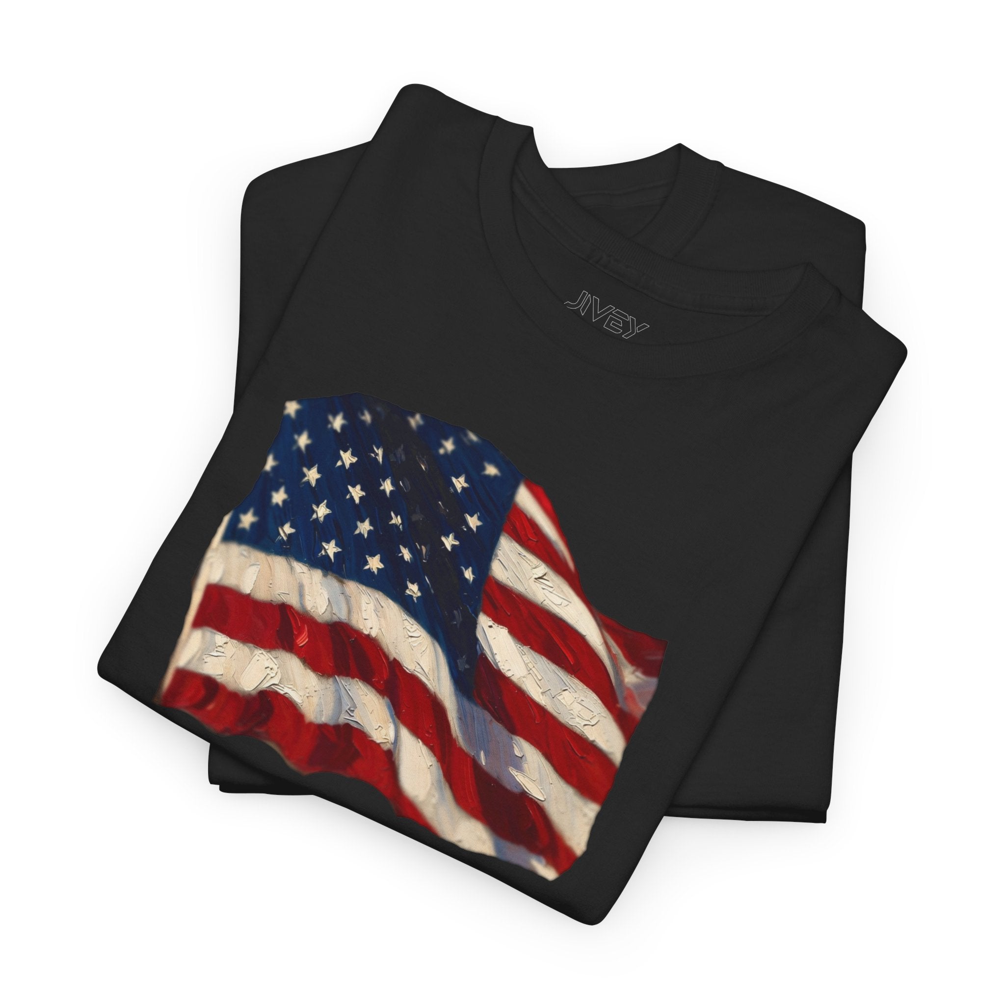 Flag and Old Glory Unisex Heavy Cotton Tee