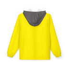 JIVEY Essentials Unisex Light-fabric Windbreaker Canary Yellow Jacket