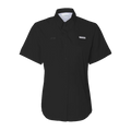 JIVEY Essentials Women's PFG Tamiami II Short Sleeve Embroidery Shirt
