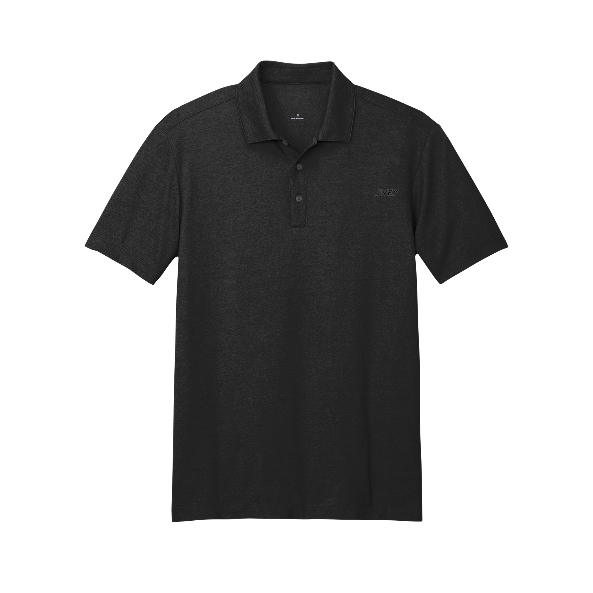 JIVEY Essentials Men's Fine Pique Blend Polo