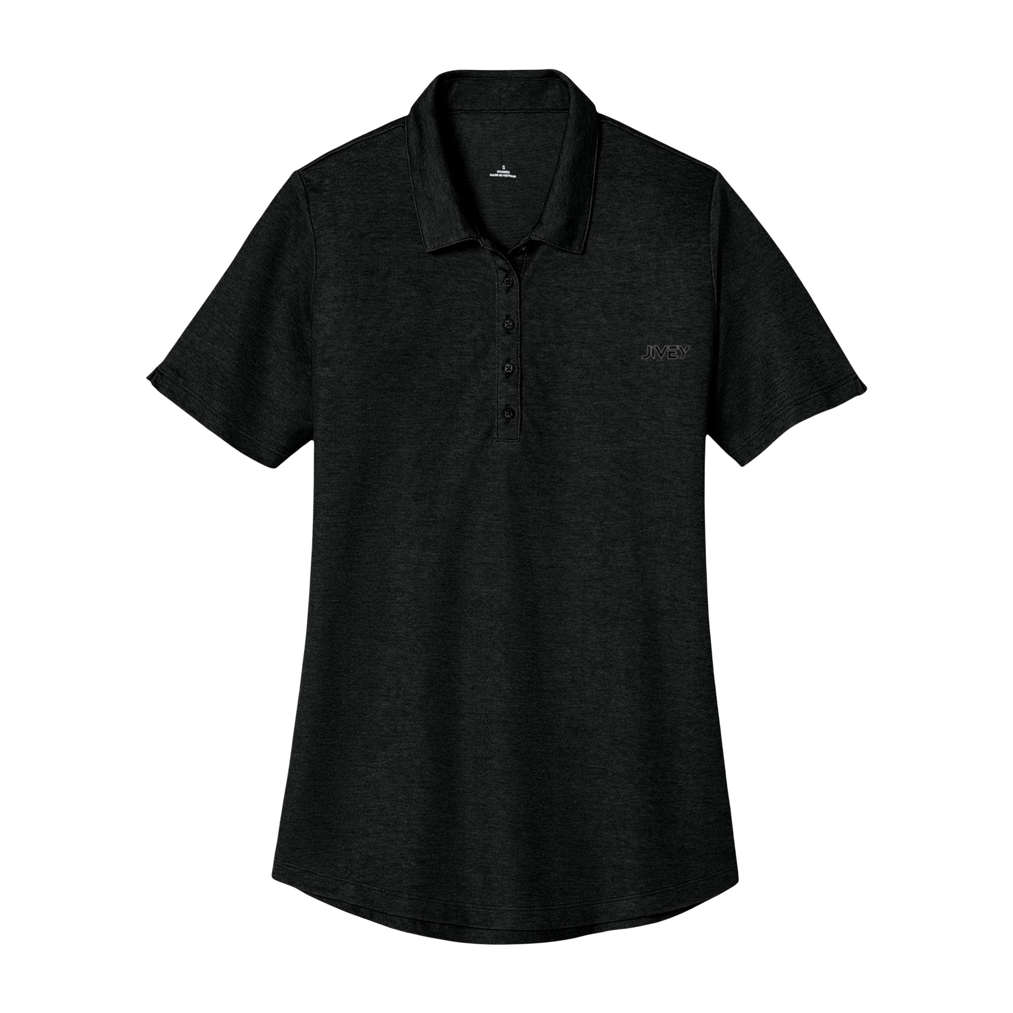 JIVEY Essentials Women's Fine Pique Blend Polo