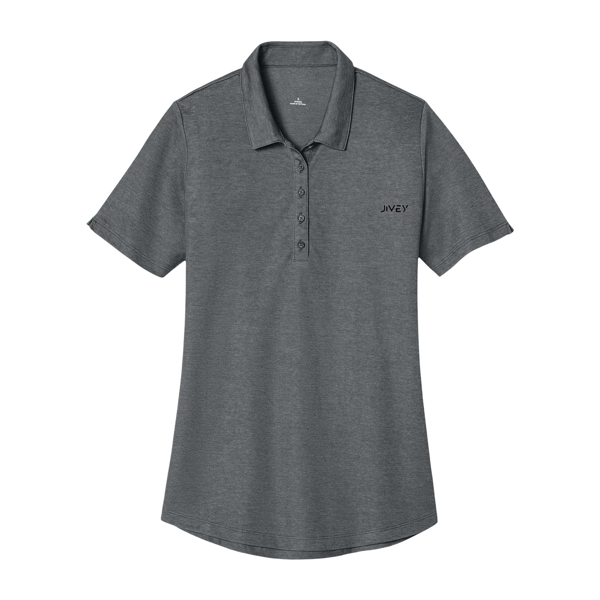 JIVEY Essentials Women's Fine Pique Blend Polo