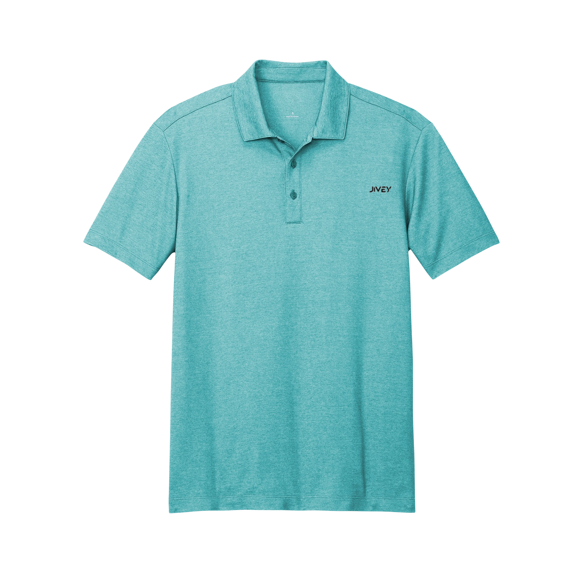 JIVEY Essentials Men's Fine Pique Blend Polo