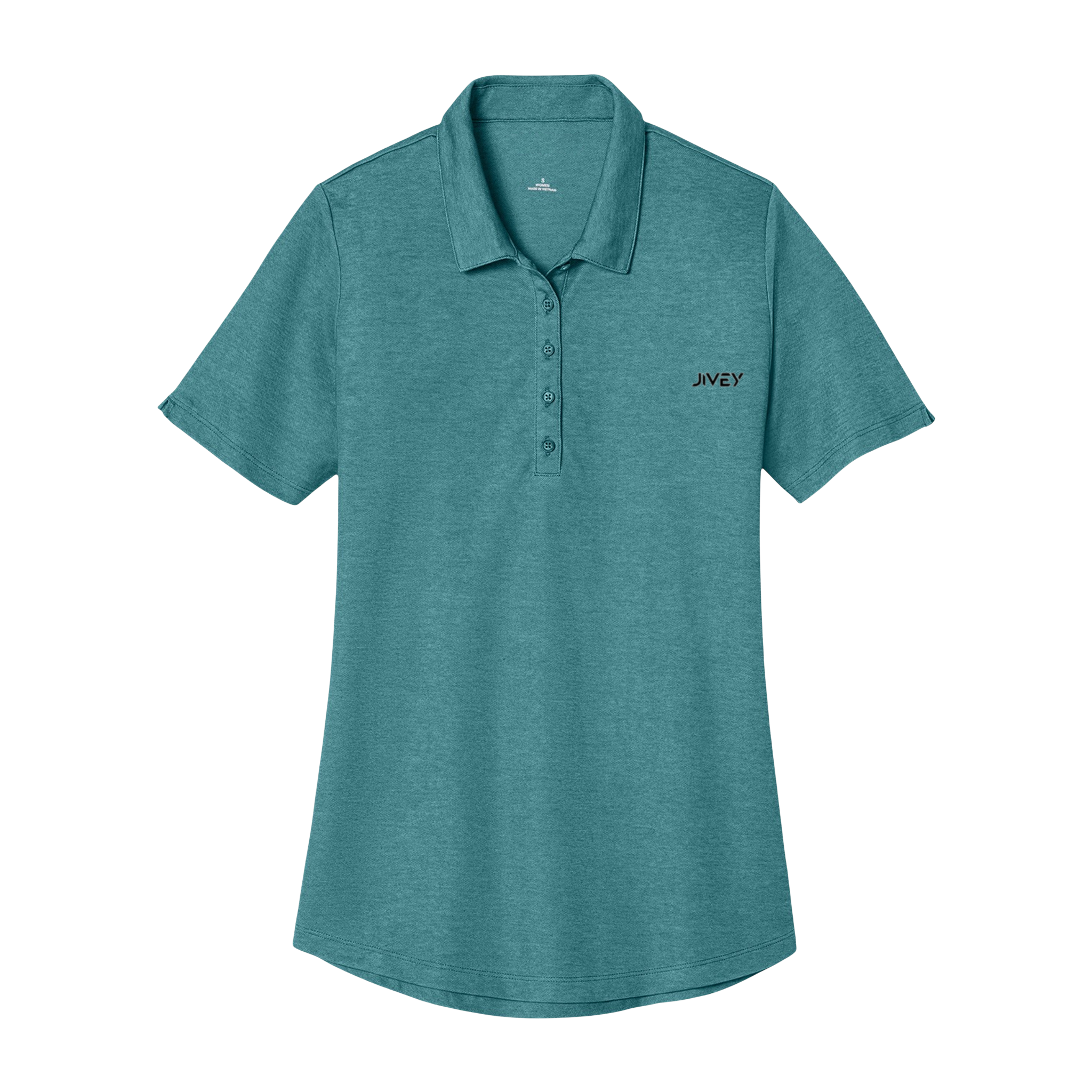 JIVEY Essentials Women's Fine Pique Blend Polo