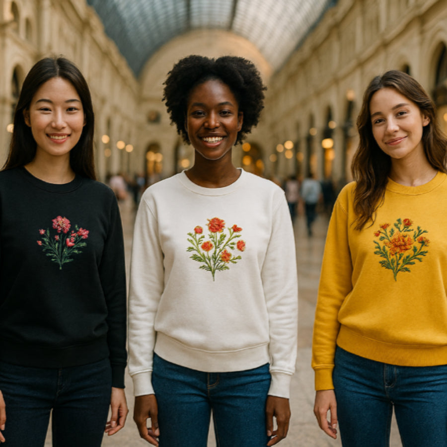 Embroidered Sweatshirts