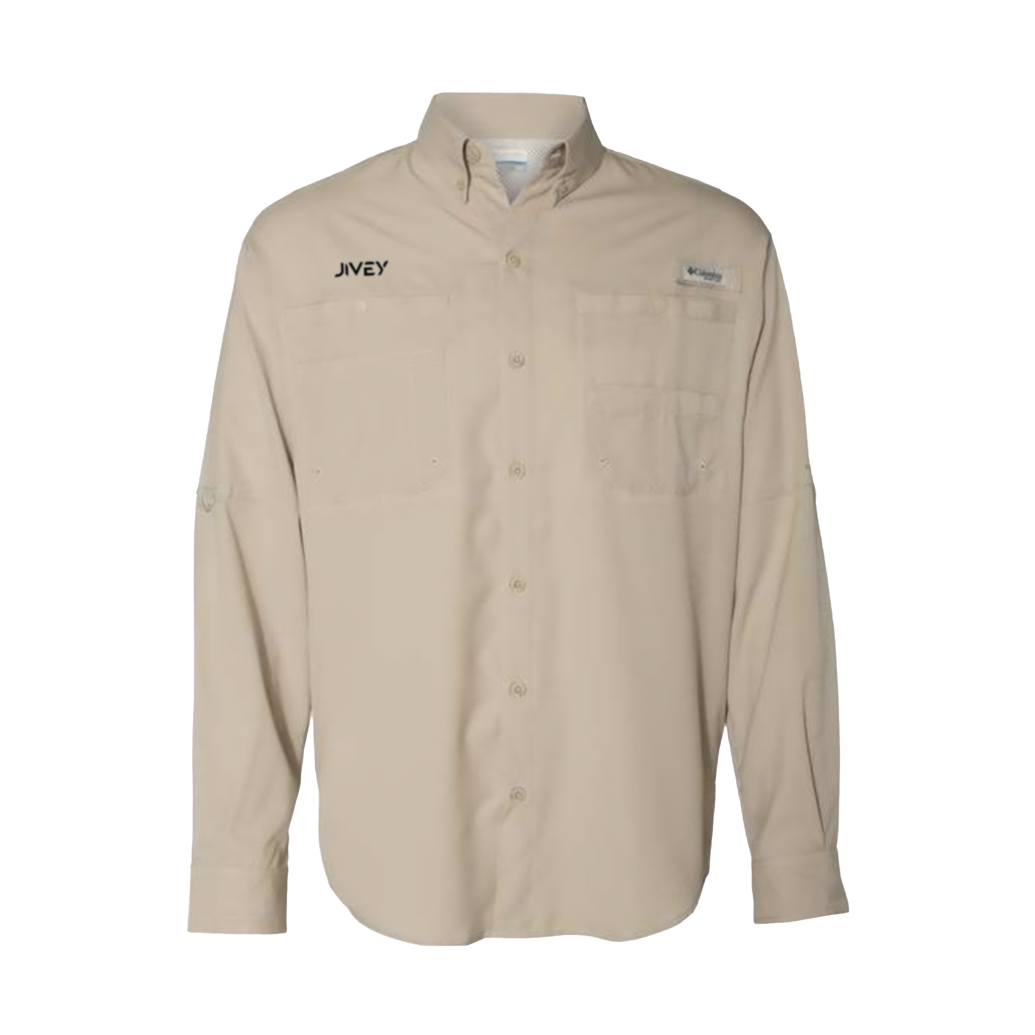 JIVEY Essentials Men's PFG Tamiami II Embroidery Shirt